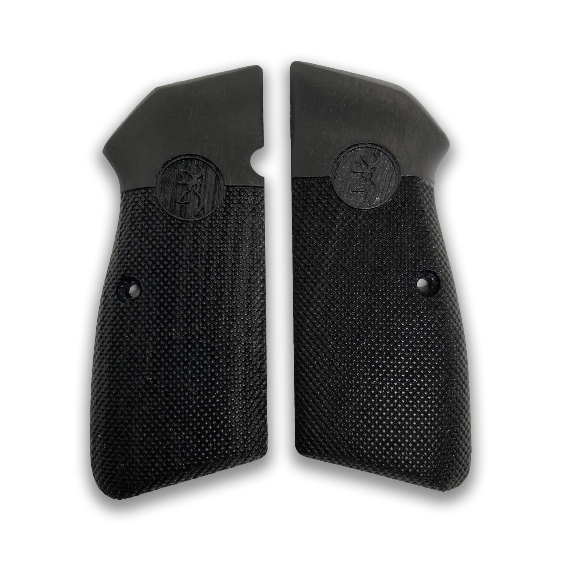 Zib Grips Silah Kabzası - Zig 14, Browning HP, High Power 14, Spor Kasa ile Uyumlu - Siyah Renk - BRWHPSSY031