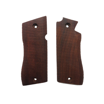 Zib Grips Silah Kabzası - Star BM, Kesik Star ile Uyumlu - Koyu Kahverengi Renk - STRCUTCV002