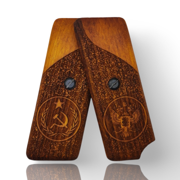 Zib Grips Silah Kabzası - Tokarev M57, Uzun Takarof ile Uyumlu - Sarı Renk - TKVM57SR004