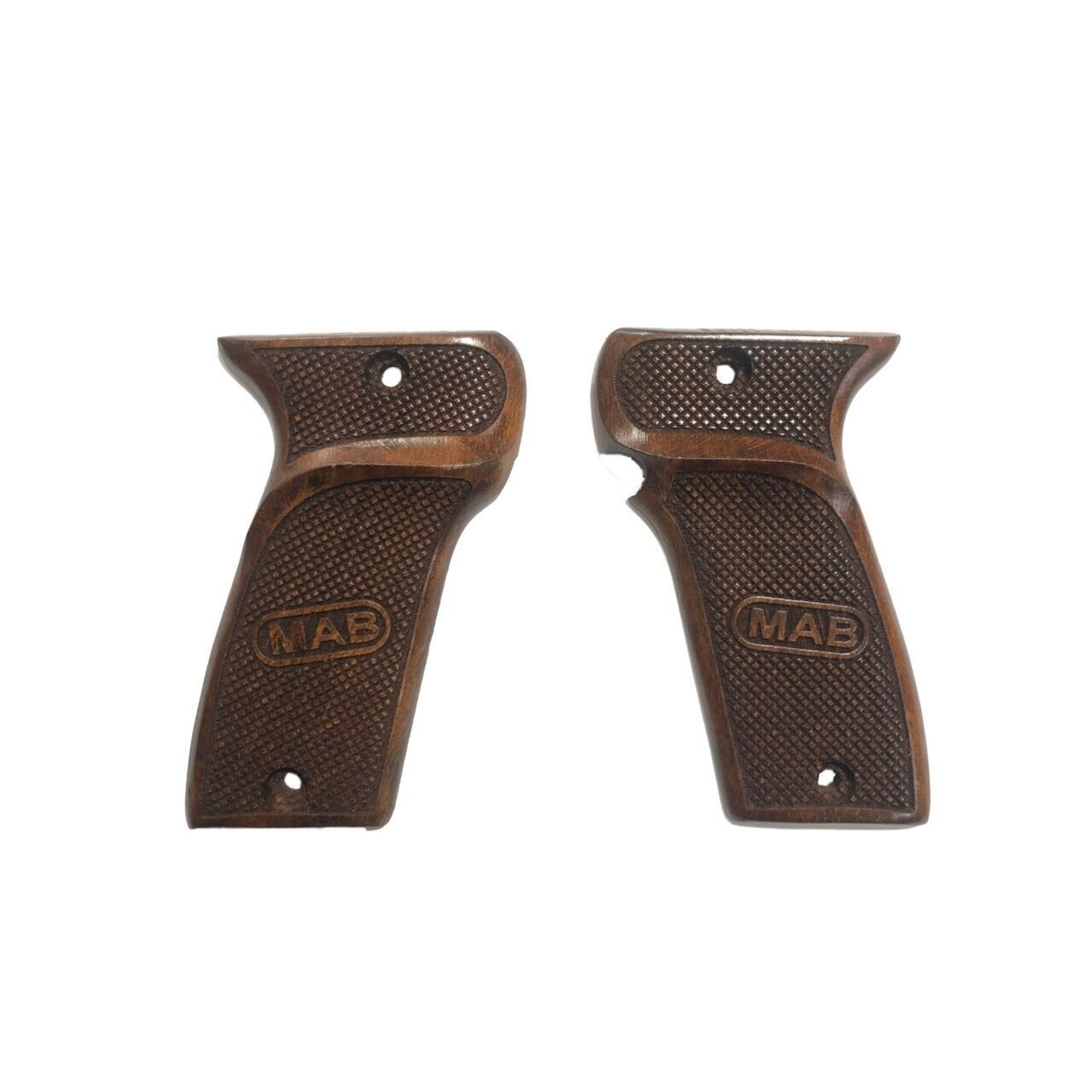 Zib Grips Silah Kabzası - Mab Model D 7.65 ile Uyumlu - Koyu Kahverengi Renk - MAB765CV001