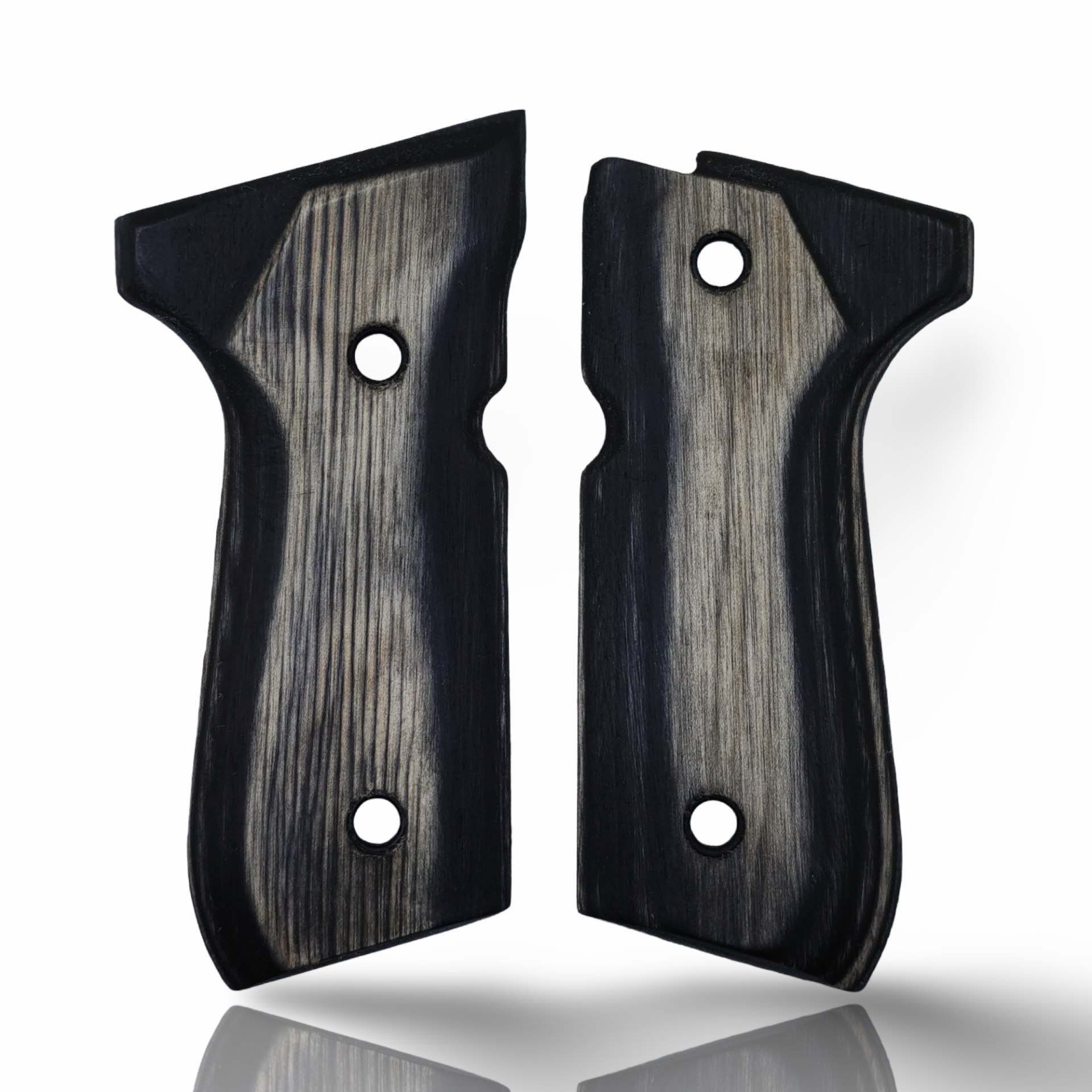 Zib Grips Silah Kabzası - Girsan Yavuz 16, Beretta F92 ile Uyumlu - Sadece vernik uygulanmış - Lamine Malzemesinden Yapılma - LMBRTF92SV050