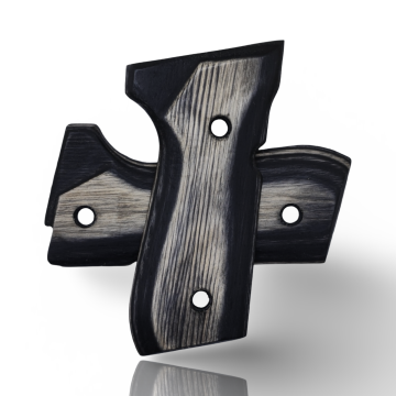 Zib Grips Silah Kabzası - Girsan Yavuz 16, Beretta F92 ile Uyumlu - Sadece vernik uygulanmış - Lamine Malzemesinden Yapılma - LMBRTF92SV050