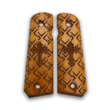 Zib Grips Silah Kabzası - Colt 1911, Girsan MC 1911 ile Uyumlu - Sarı Renk - CLT1911SR054