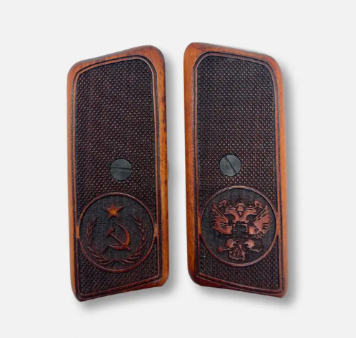 Zib Grips Silah Kabzası - Tokarev TT33, Kısa Takarof ile Uyumlu - Meşe Renk - TKVTT33MS007