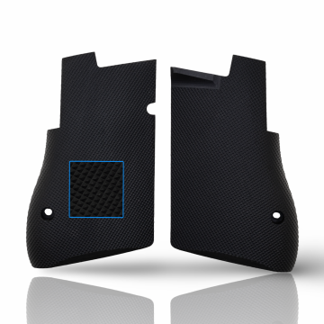 Zib Grips Silah Kabzası - Magnum Research Desert Eagle Mk. VII, Desert Eagle 357 Magnum ile Uyumlu - Siyah Renk - Polimer Malzemesinden Yapılma - PODEMK7SY001