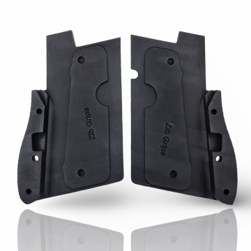 Zib Grips Silah Kabzası - Magnum Research Desert Eagle Mk. VII, Desert Eagle 357 Magnum ile Uyumlu - Siyah Renk - Polimer Malzemesinden Yapılma - PODEMK7SY001