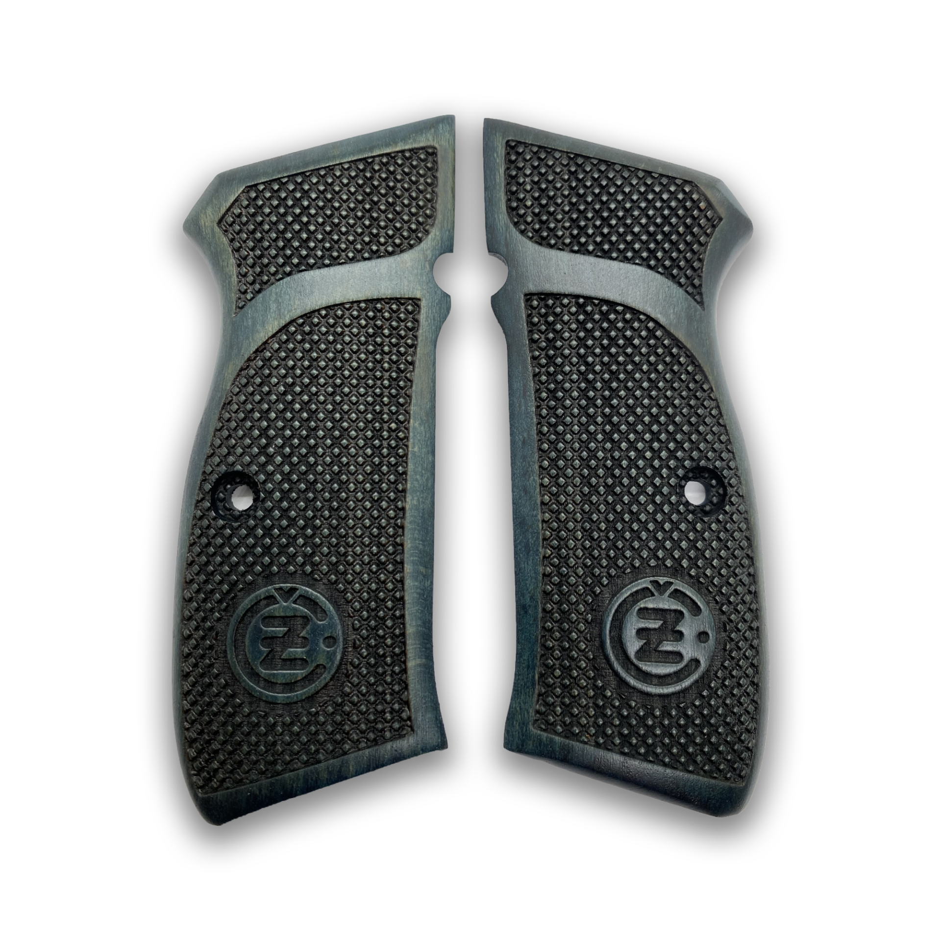Zib Grips Silah Kabzası - CZ 75, Canik 55, S120, L120 ile Uyumlu - Mavi Renk - CZ75MV006