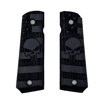 Zib Grips Silah Kabzası - Colt 1911, Girsan MC 1911 ile Uyumlu - Siyah Renk - CLT1911SY007