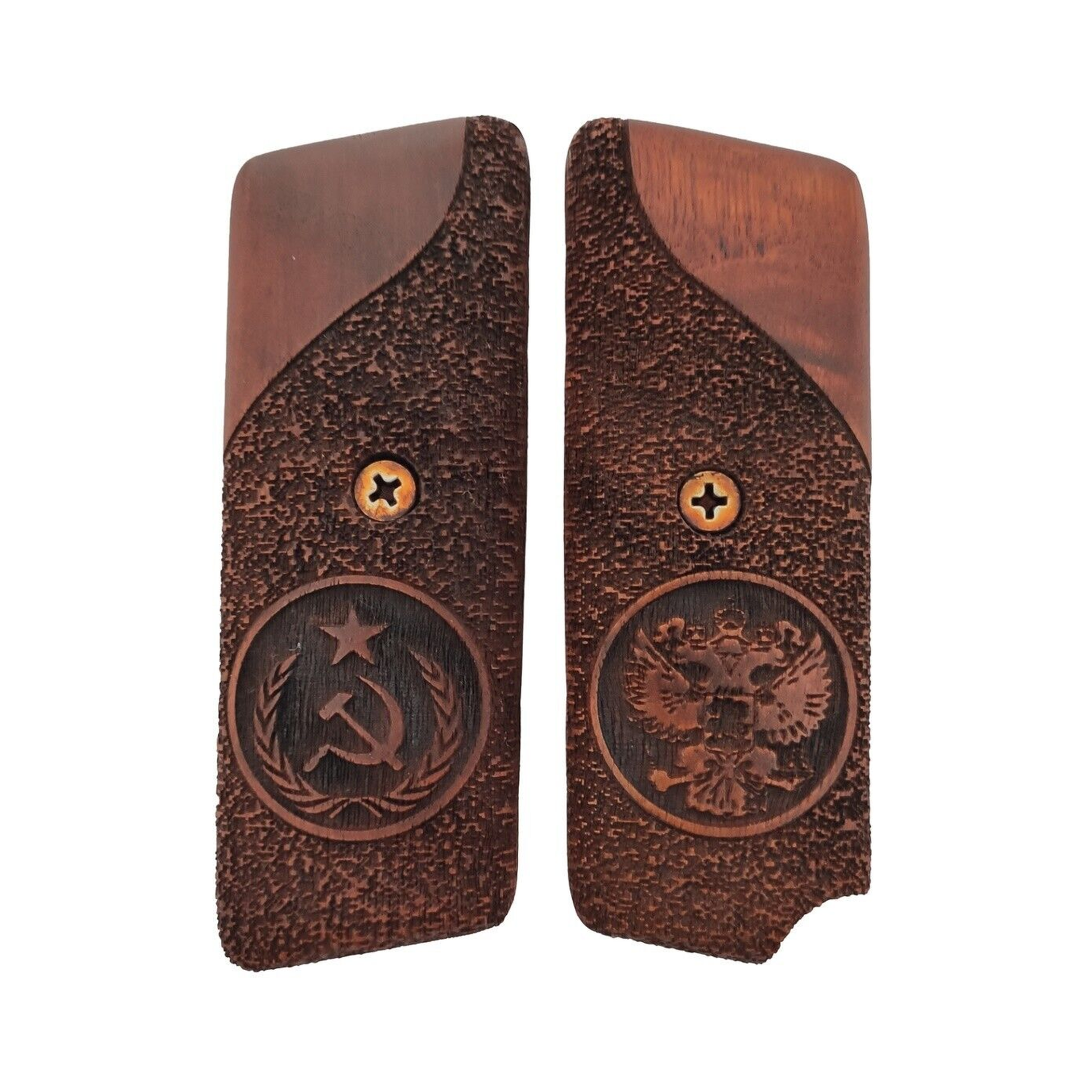 Zib Grips Silah Kabzası - Tokarev M57, Uzun Takarof ile Uyumlu - Meşe Renk - TKVM57MS004