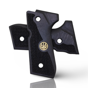 Zib Grips Silah Kabzası - Girsan Yavuz 16, Beretta F92 ile Uyumlu - Siyah Renk - Metal Logolu - BRTF92SY010L1
