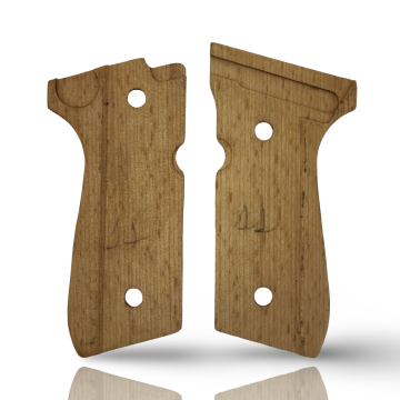 Zib Grips Silah Kabzası - Girsan Yavuz 16, Beretta F92 ile Uyumlu - Sadece vernik uygulanmış - BRTF92SV044