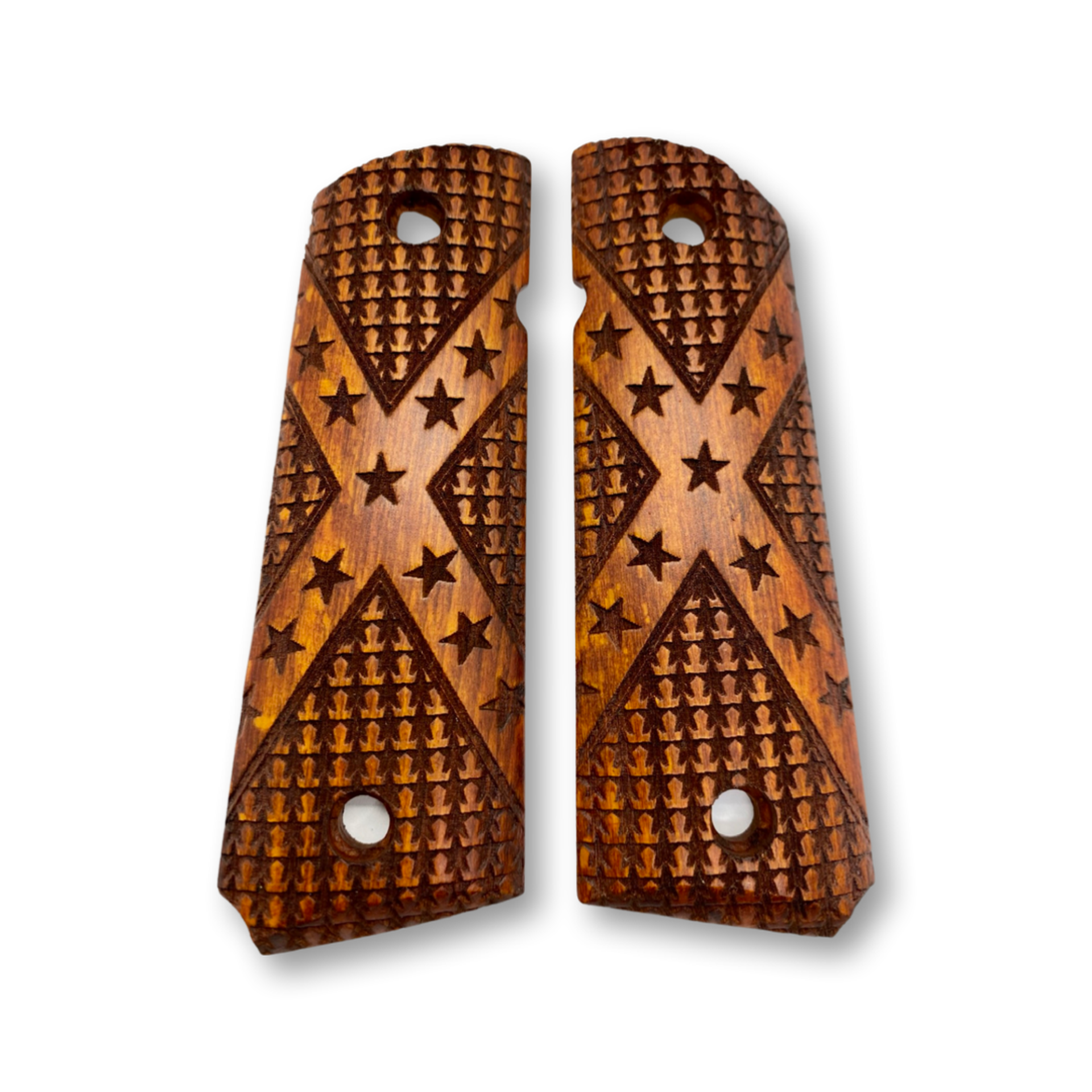 Zib Grips Silah Kabzası - Colt 1911, Girsan MC 1911 ile Uyumlu - Meşe Renk - CLT1911MS074