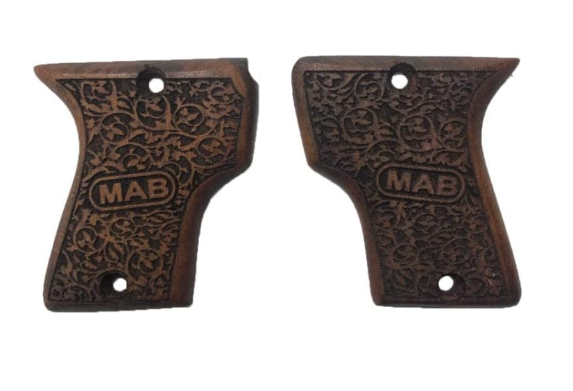 Zib Grips Silah Kabzası - Mab Model A 6.35 ile Uyumlu - Koyu Kahverengi Renk - MAB635CV002