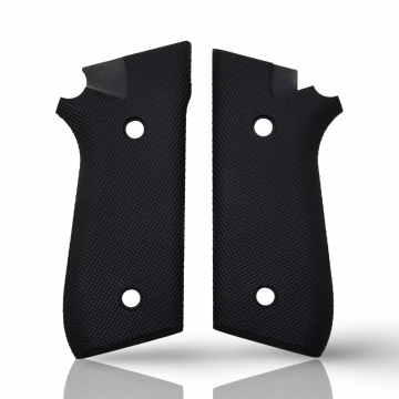 Zib Grips Silah Kabzası - Cybergun, Taurus PT92 ile Uyumlu - Siyah Renk - Polimer Malzemesinden Yapılma - POTRSPT92SY001
