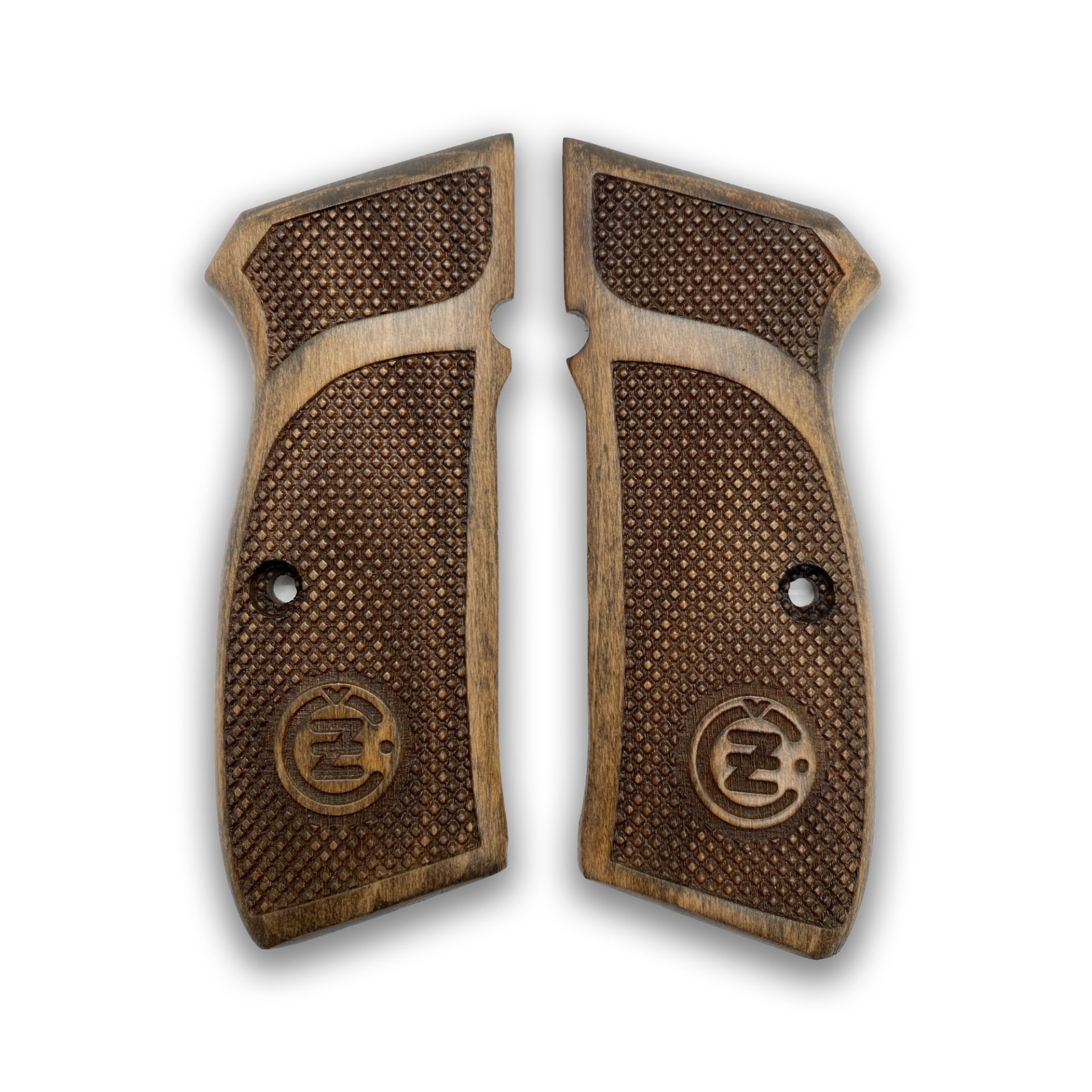 Zib Grips Silah Kabzası - CZ 75, Canik 55, S120, L120 ile Uyumlu - Açık Kahverengi Renk - CZ75UC006