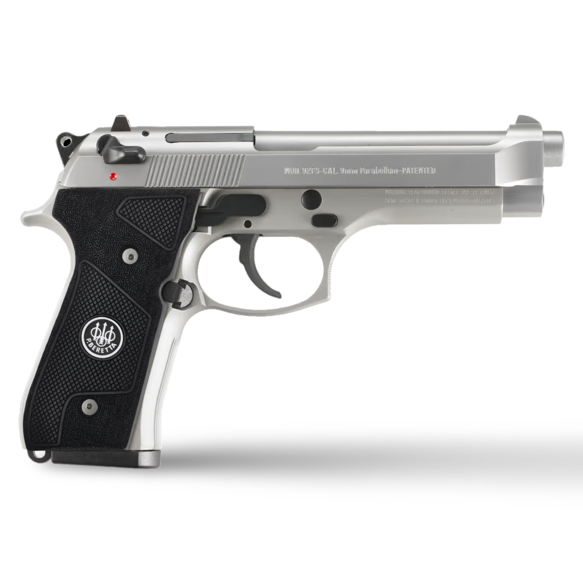Zib Grips Silah Kabzası - Girsan Yavuz 16, Beretta F92 ile Uyumlu - Siyah Renk - Metal Logolu - BRTF92SY033L1