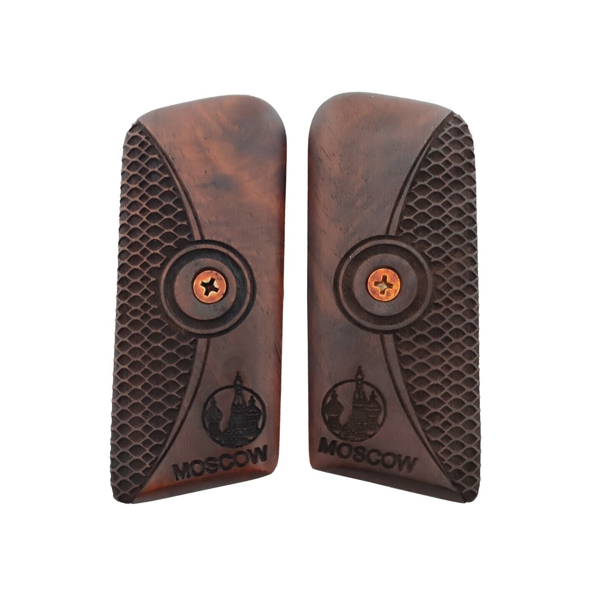 Zib Grips Silah Kabzası - Tokarev TT33, Kısa Takarof ile Uyumlu - Koyu Kahverengi Renk - TKVTT33CV003