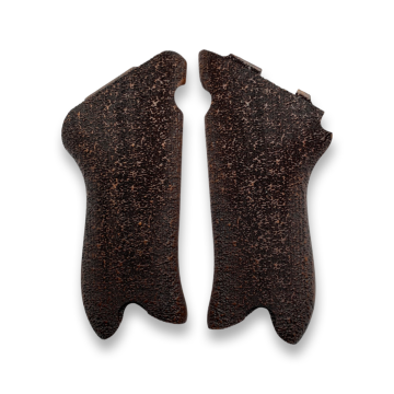 Zib Grips Silah Kabzası - Luger P08, 1917 Parabellum ile Uyumlu - Koyu Kahverengi Renk - LGRP08CV009