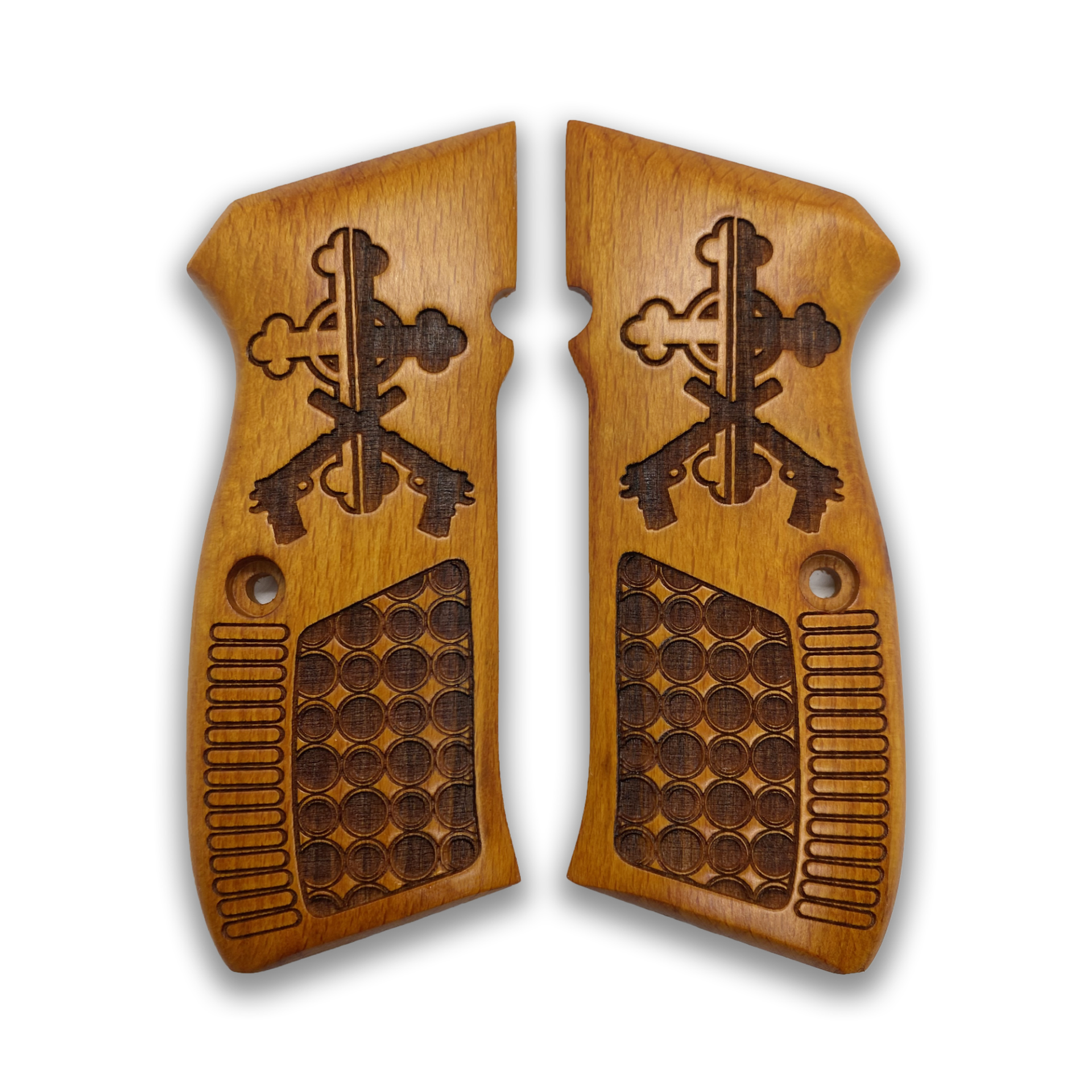 Zib Grips Silah Kabzası - CZ 75, Canik 55, S120, L120 ile Uyumlu - Sarı Renk - CZ75SR029
