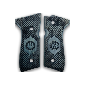 Zib Grips Silah Kabzası - Girsan Yavuz 16, Beretta F92 ile Uyumlu - Mavi Renk - BRTF92MV022