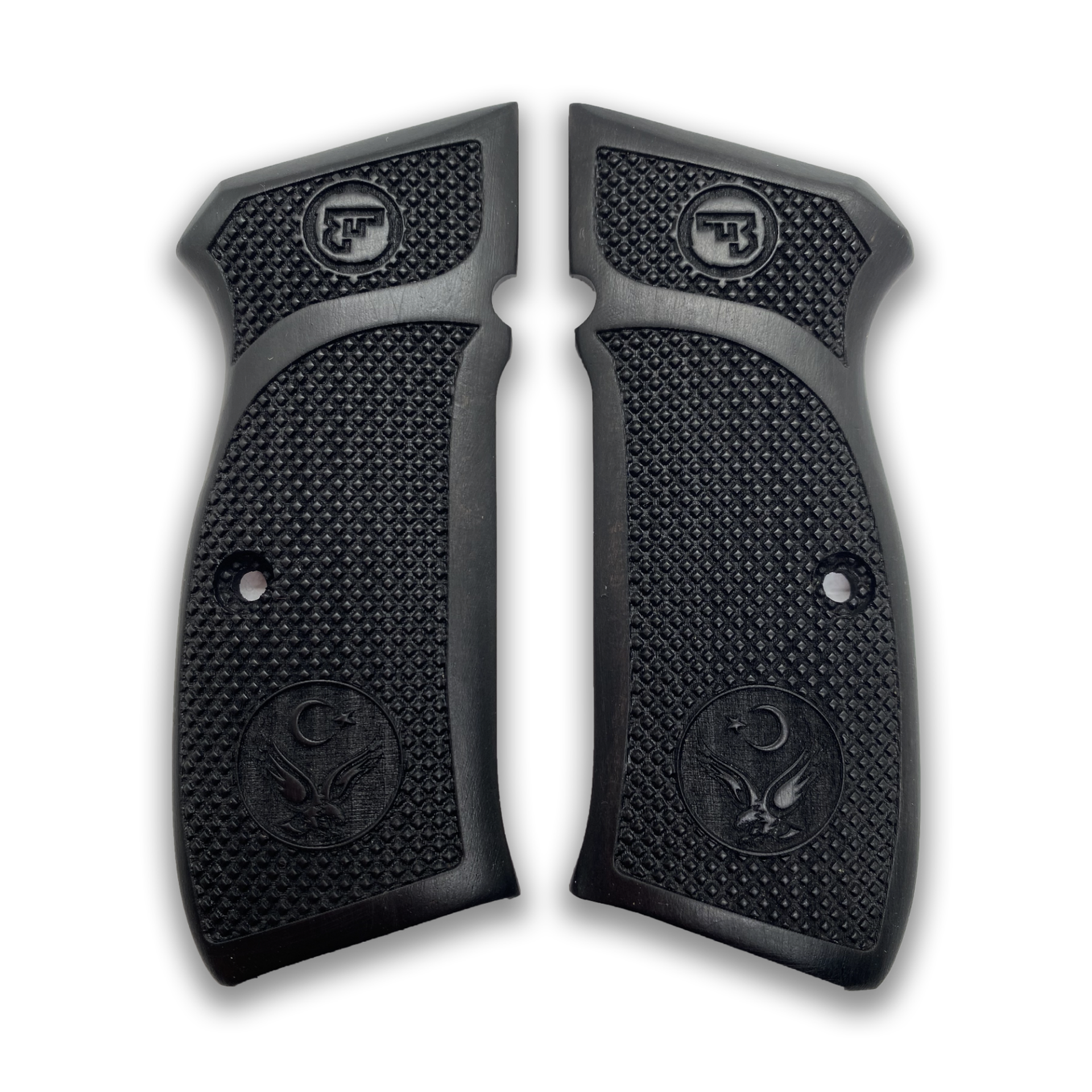 Zib Grips Silah Kabzası - CZ 75, Canik 55, S120, L120 ile Uyumlu - Siyah Renk - CZ75SY025