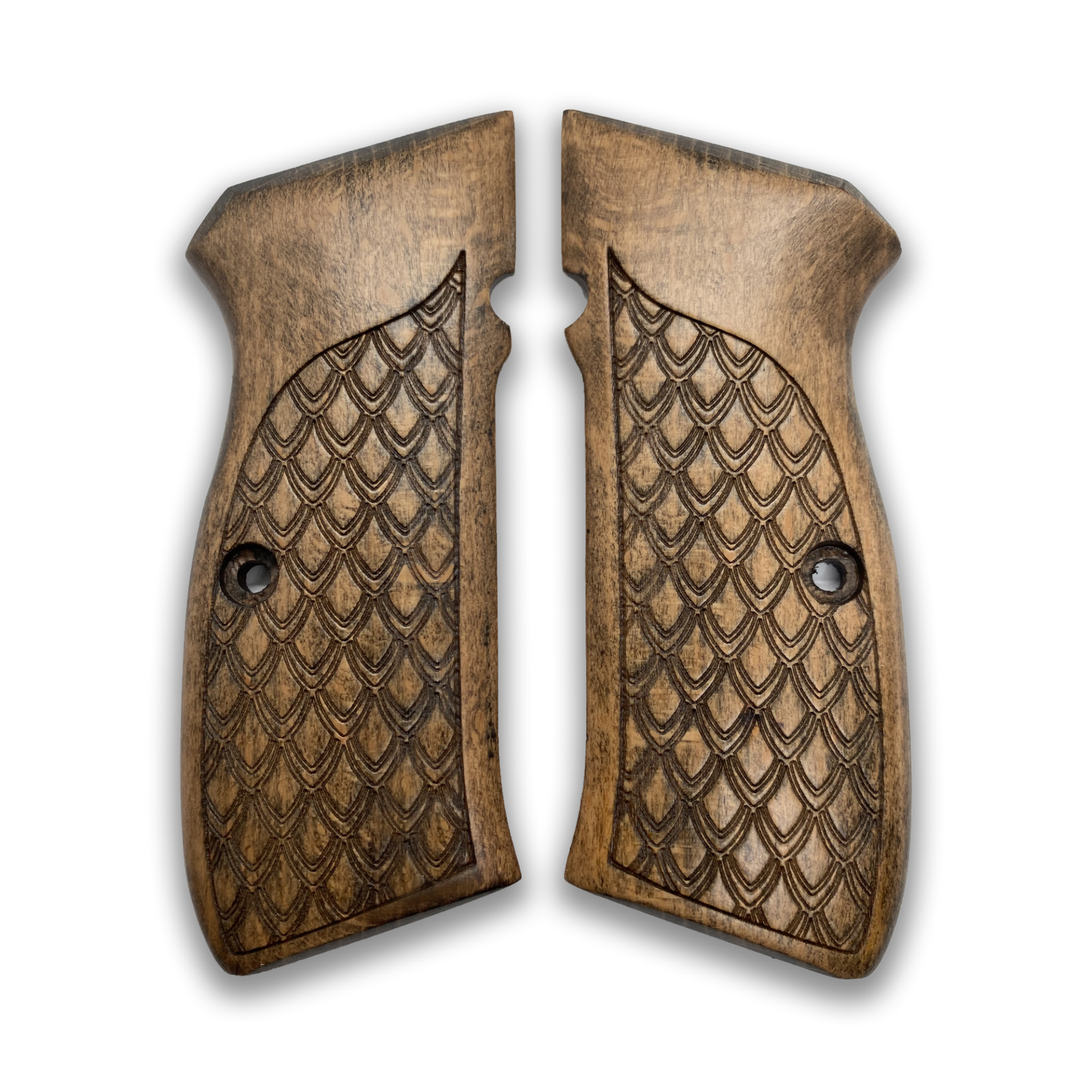 Zib Grips Silah Kabzası - CZ 75, Canik 55, S120, L120 ile Uyumlu - Açık Kahverengi Renk - CZ75UC054