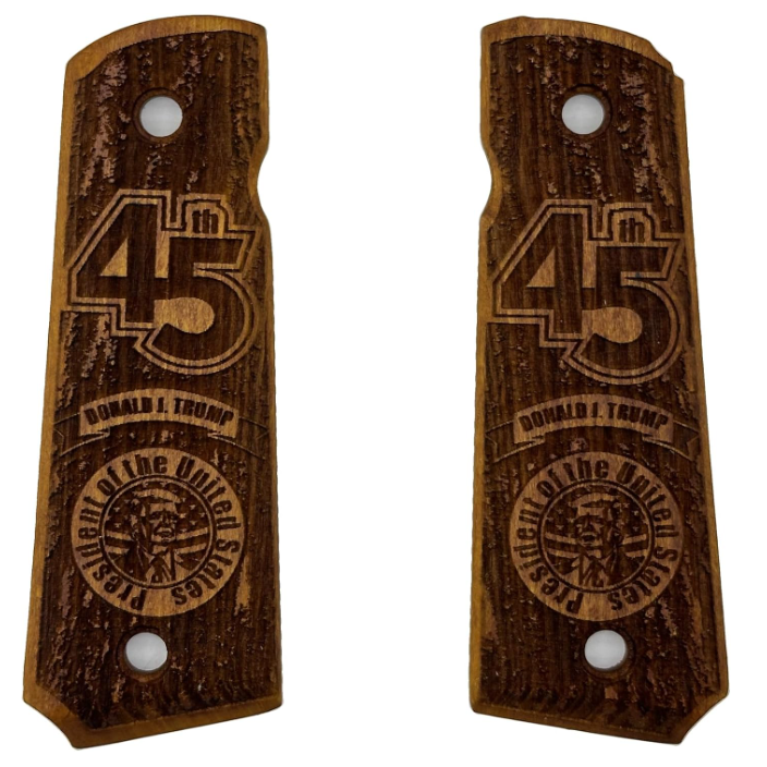 Zib Grips Silah Kabzası - Colt 1911, Girsan MC 1911 ile Uyumlu - Tütün Renk - CLT1911TN092