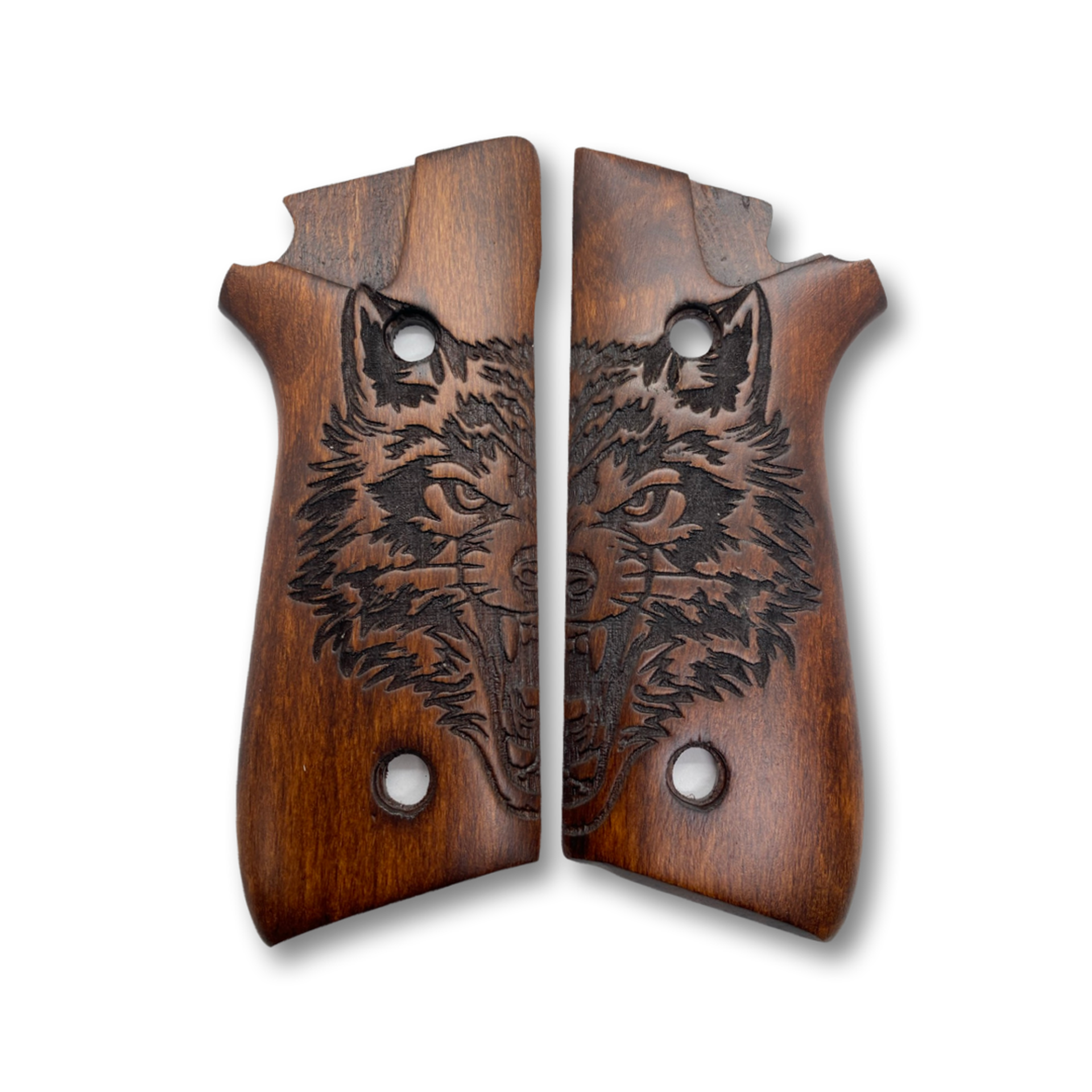 Zib Grips Silah Kabzası - Cybergun, Taurus PT92 ile Uyumlu - Koyu Kahverengi Renk - TRSPT92CV005