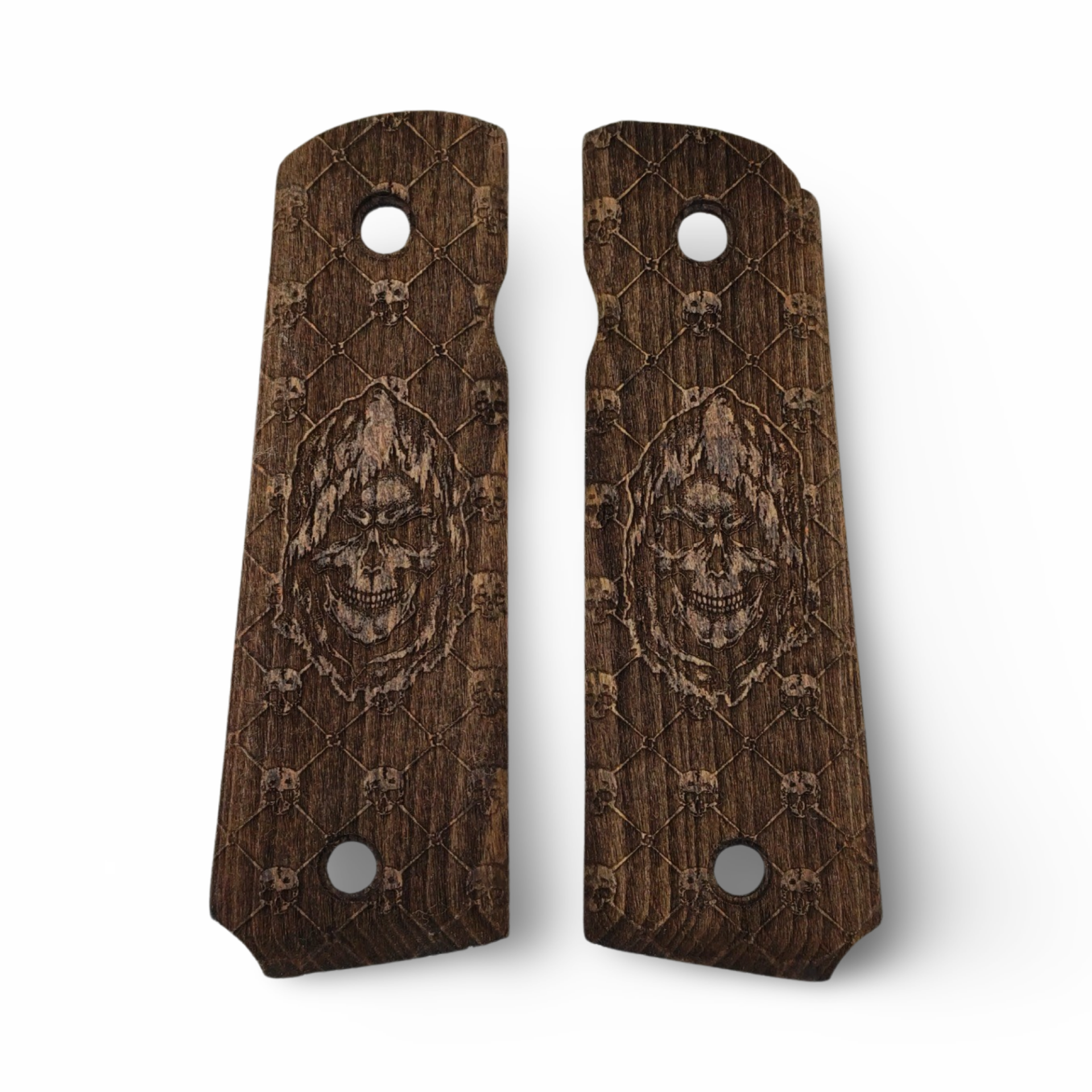Zib Grips Silah Kabzası - Colt 1911, Girsan MC 1911 ile Uyumlu - Açık Kahverengi Renk - CLT1911UC015