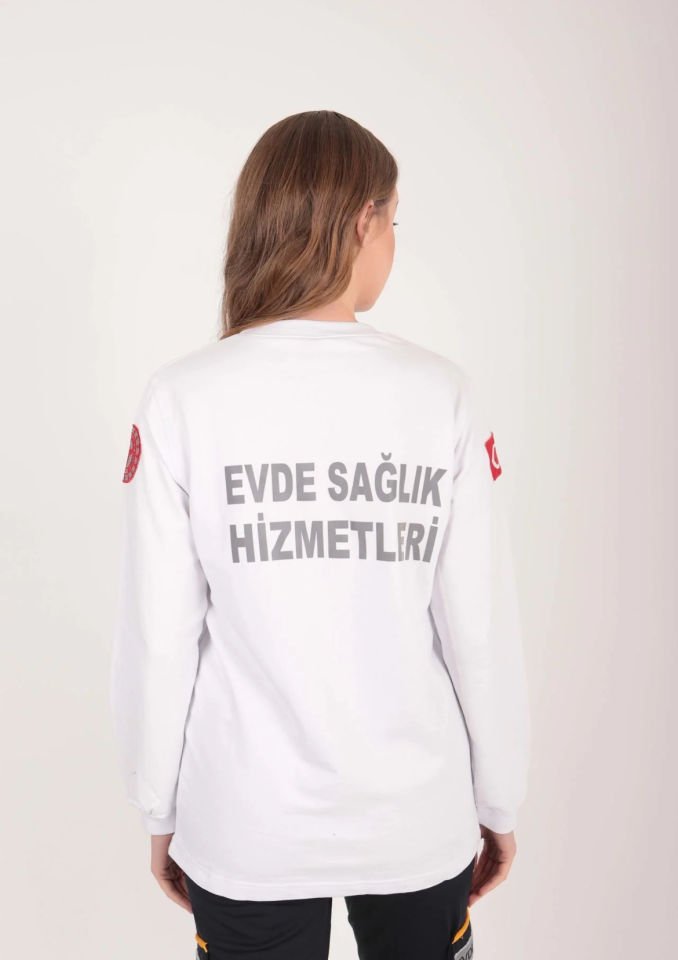 Yeni Evde Sağlık Sarı Fermuarlı Swit (Unisex)