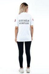 Yeni Beyaz Evde Sağlık T-shirt