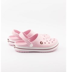 Lila-Beyaz Bayan Eva Terlik (Yerli Crocs)