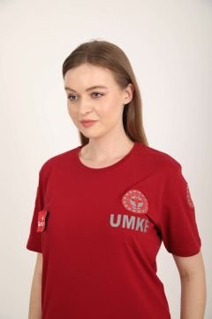 Yeni UMKE Penye Kırmızı T-shirt (Unisex)