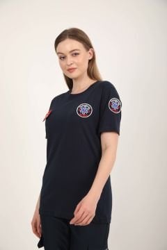 Yeni Paramedik Laivert Sıfır Yaka Penye T-shirt(Unisex)