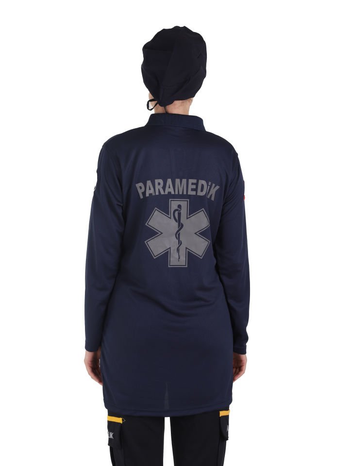 Yeni Paramedik Lacivert Comfort Tunik T-shirt (Unisex)