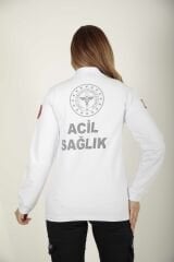 Yeni 112 Acil Sağlık Beyaz Lacost Swit(UNİSEX)