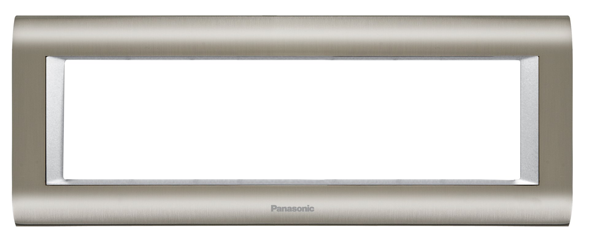 Viko Panasonic Thea Sistema 7M İnox Metalik Beyaz Çerçeve
