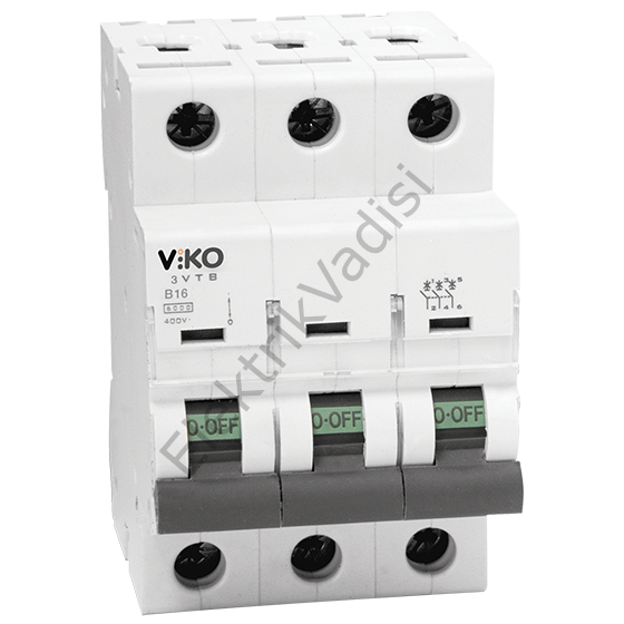 Viko 3X25 Amper 4.5ka K Otomat C Tipi Sigorta 3vtb-3C25