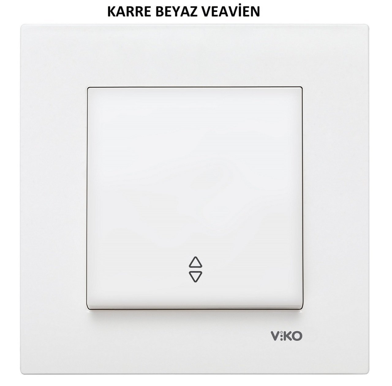 Viko Karre/Meridian Beyaz/Krem Vavien Veavien Anahtarı