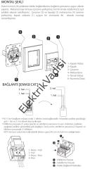 Viko Karre/Meridian Beyaz/Krem Tekli Nümeris Cat-3 Telefon