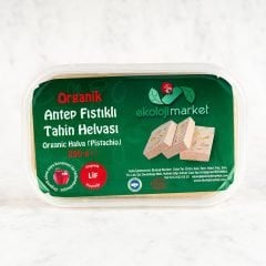 Ekoloji Market Organik Tane Antep Fıstıklı Tahin Helvası 250gr