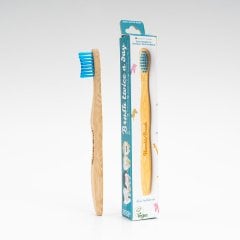 Humble Brush Bambu  Ekstra Yumuşak Mavi Çocuk Diş Fırçası