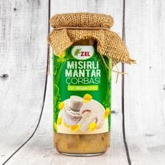 Zel Mısırlı Mantar Çorbası 480ml (Vegan Serisi)