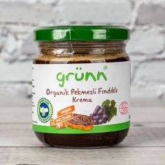 Grünn Organik Pekmezli Fındıklı Krema 200gr