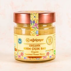 Eğriçayır Organik Krem Çiçek Balı 450 g