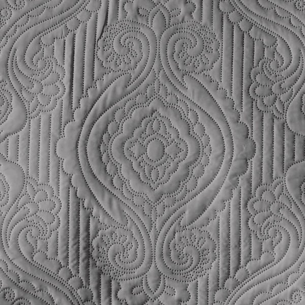 Çift Kişilik Microfiber Yatak Örtüsü Takımı Otantik Gri