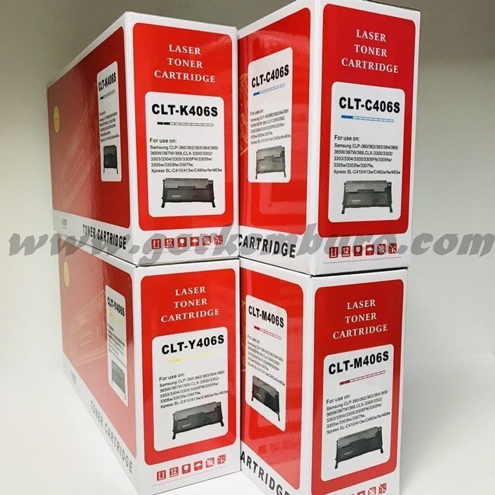 Samsung CLX3300 Toner Muadil TAKIM / CLT-K406S