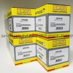 HP M452dn Muadil Toner TAKIM / CF410X