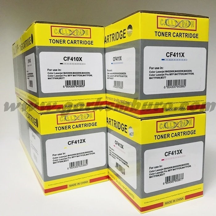 HP M452nw Muadil Toner TAKIM / CF410X