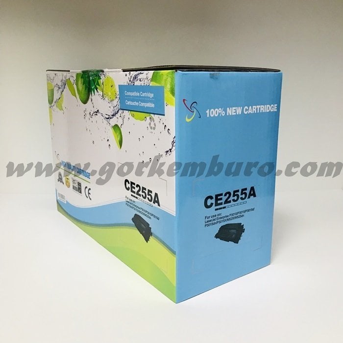 Hp CE255A Muadil Toner (P3015dn/M525dn/M525f/M525c/M521dn) 6000 Sayfa